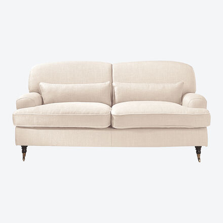 Produktbild für 'Zweisitziges Lambert Polster-Sofa mit elegant gerundeten Lehnen'